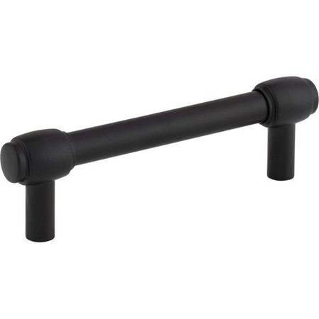 JEFFREY ALEXANDER 96 mm Center-to-Center Matte Black Hayworth Cabinet Bar Pull 885-96MB